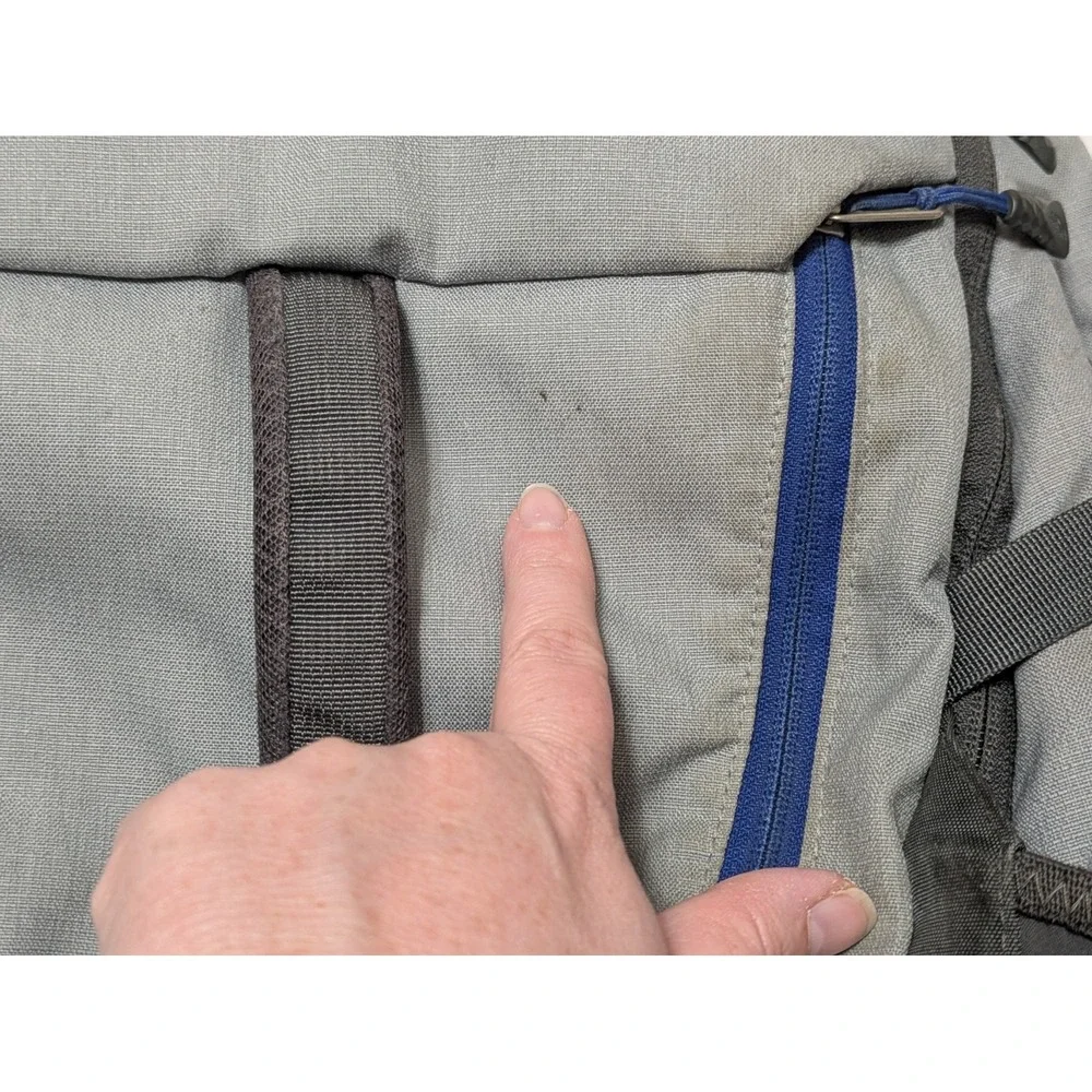 The North Face Surge Backpack Laptop Tablet Gray color